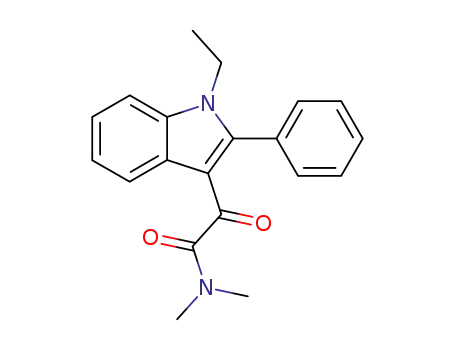 (1-ethyl-2-phenyl-indol-3-yl)-glyoxylic acid dimethylamide