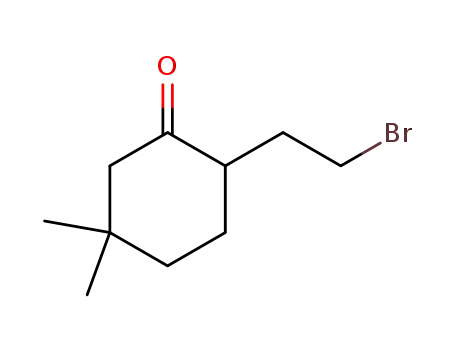 2-(2-Bromo-ethyl)-5,5-dimethyl-cyclohexanone