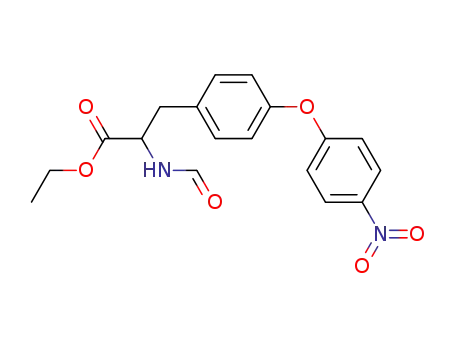 <i>N</i>-formyl-<i>O</i>-(4-nitro-phenyl)-tyrosine ethyl ester