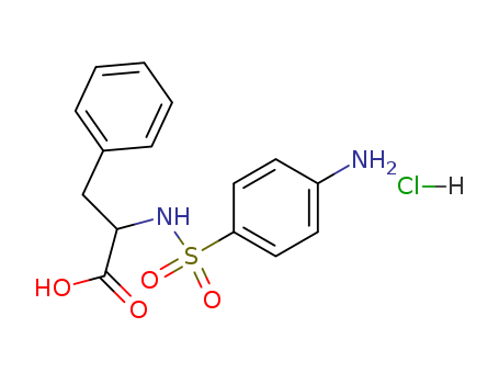 L-Phenylalanine, N-[(4-aminophenyl)sulfonyl]-, monohydrochloride