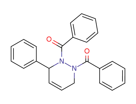 1,2-dibenzoyl-3-phenyl-1,2,3,6-tetrahydro-pyridazine