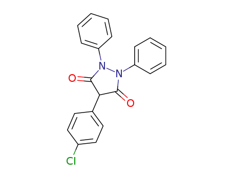 4-(4-chloro-phenyl)-1,2-diphenyl-pyrazolidine-3,5-dione