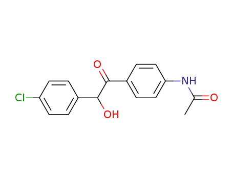 <i>N</i>-(4'-chloro-α'-hydroxy-α-oxo-bibenzyl-4-yl)-acetamide