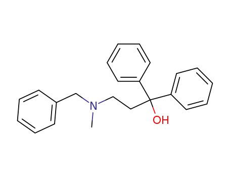 3-(benzyl-methyl-amino)-1,1-diphenyl-propan-1-ol