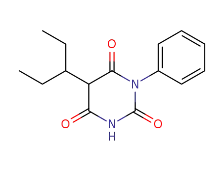 5-(1-ethyl-propyl)-1-phenyl-barbituric acid