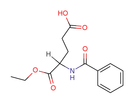 <i>N</i>-benzoyl-DL-glutamic acid-1-ethyl ester