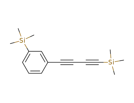 1-Trimethylsilanyl-3-(4-trimethylsilanyl-buta-1,3-diynyl)-benzene