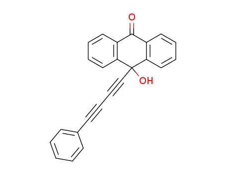 10-hydroxy-10-phenylbutadiynyl-anthrone