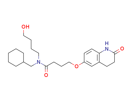 Butanamide,N-(cyclohexylmethyl)-N-(4-hydroxybutyl)-4-[(1,2,3,4-tetrahydro-2-oxo-6-quinolinyl)oxy]-