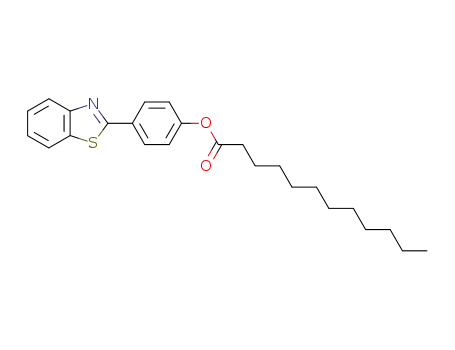 4-(2-benzothiazolyl)phenyl laurate