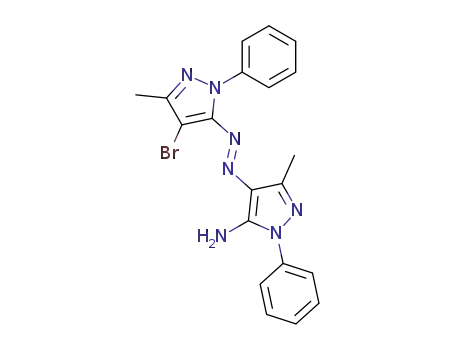 5-amino-4'-bromo-3,3'-dimethyl-4,5'-azobis-1,1'-diphenylpyrazole