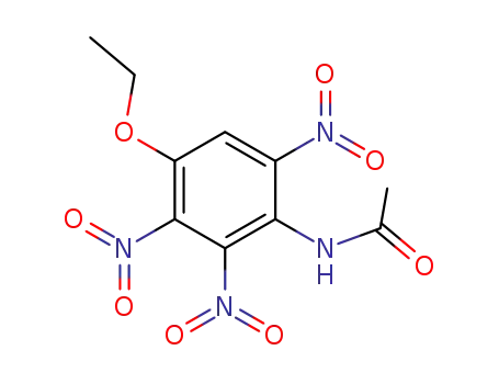 acetic acid-(4-ethoxy-2,3,6-trinitro-anilide)