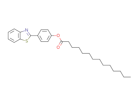 4-(2-benzothiazolyl)phenyl myristate