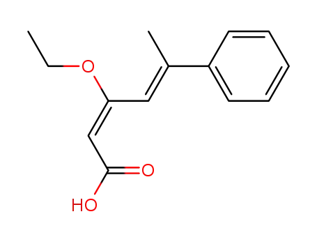 2,4-Hexadienoic acid, 3-ethoxy-5-phenyl-