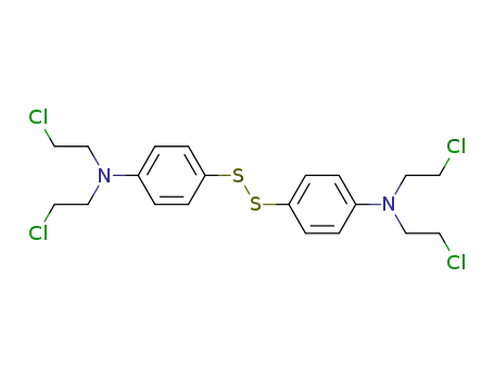 bis-{4-[bis-(2-chloro-ethyl)-amino]-phenyl}-disulfide