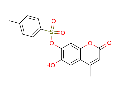 6-hydroxy-4-methyl-7-(toluene-4-sulfonyloxy)-coumarin