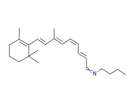 Butyl-[(2E,4Z,6E,8E)-7-methyl-9-(2,6,6-trimethyl-cyclohex-1-enyl)-nona-2,4,6,8-tetraen-(Z)-ylidene]-amine