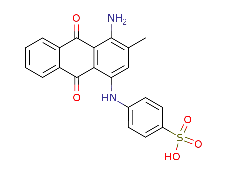 <i>N</i>-(4-amino-3-methyl-9,10-dioxo-9,10-dihydro-[1]anthryl)-sulfanilic acid