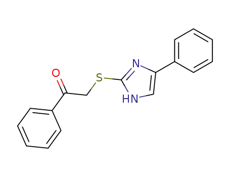 1-phenyl-2-(4-phenyl-1<sup>(3)</sup><i>H</i>-imidazol-2-ylmercapto)-ethanone