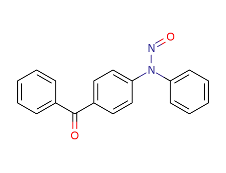 4-(<i>N</i>-nitroso-anilino)-benzophenone