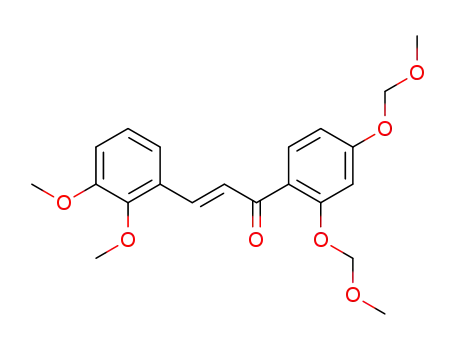 2,3-dimethoxy-2',4'-bis-methoxymethoxy-<i>trans</i>-chalcone