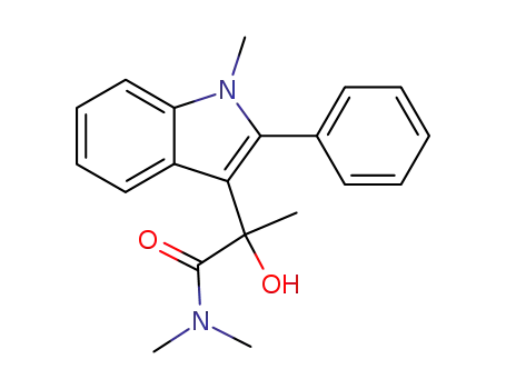 2-hydroxy-2-(1-methyl-2-phenyl-indol-3-yl)-propionic acid dimethylamide