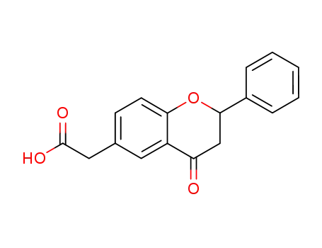 (4-oxo-2-phenyl-chroman-6-yl)-acetic acid