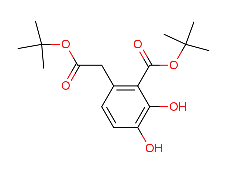 6-tert-Butoxycarbonylmethyl-2,3-dihydroxy-benzoic acid tert-butyl ester