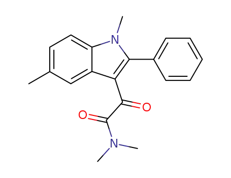 (1,5-dimethyl-2-phenyl-indol-3-yl)-glyoxylic acid dimethylamide