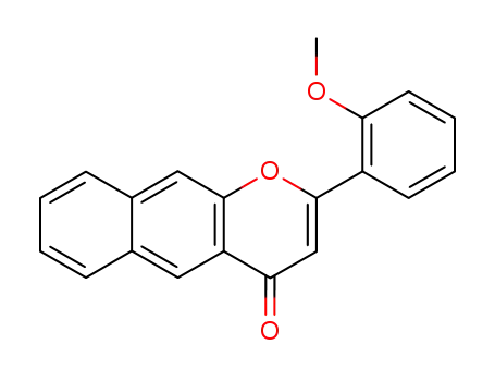 2-(2-methoxy-phenyl)-benzo[<i>g</i>]chromen-4-one