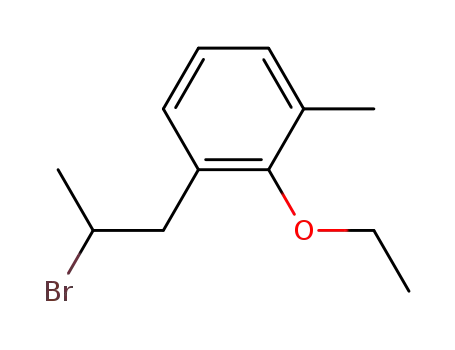 2-(2-bromo-propyl)-6-methyl-phenetole