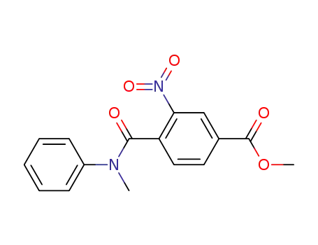 <i>N</i>-methyl-3-nitro-<i>N</i>-phenyl-terephthalamic acid methyl ester