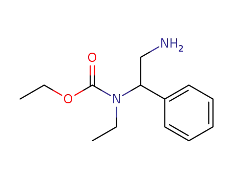 ethyl-(2-amino-1-phenyl-ethyl)-carbamic acid ethyl ester