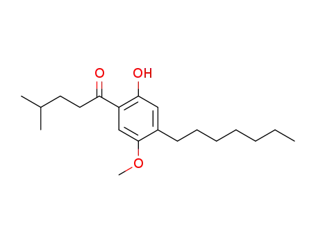1-(4-heptyl-2-hydroxy-5-methoxy-phenyl)-4-methyl-pentan-1-one