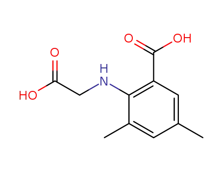 2-carboxymethylamino-3,5-dimethyl-benzoic acid