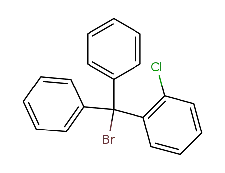 Molecular Structure of 101338-16-3 (2-chloro-trityl bromide)