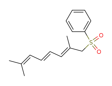 ((2E,4E)-2,7-Dimethyl-octa-2,4,6-triene-1-sulfonyl)-benzene
