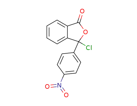 1(3H)-Isobenzofuranone, 3-chloro-3-(4-nitrophenyl)-