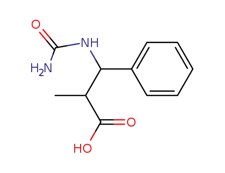 2-methyl-3-phenyl-3-ureido-propionic acid