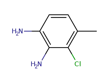 Molecular Structure of 2160-12-5 (1,2-Benzenediamine, 3-chloro-4-methyl-)