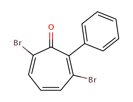 3,7-dibromo-2-phenyl-cycloheptatrienone