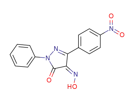 5-(4-nitrophenyl)-4-nitroso-2-phenyl-1H-pyrazol-3-one