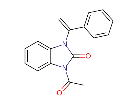 3-acetyl-1-phenylvinylbenzimidazol-2-one