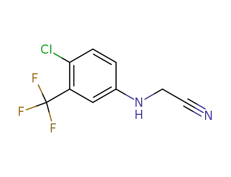 <i>N</i>-(4-chloro-3-trifluoromethyl-phenyl)-glycine nitrile