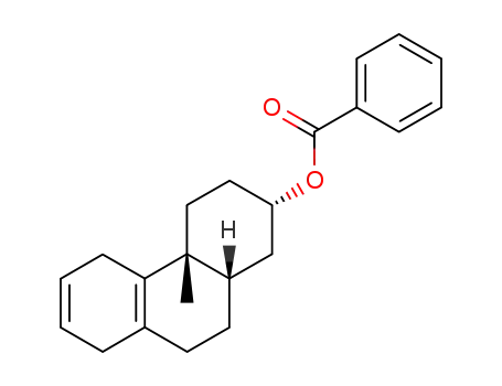 (+/-)-2<i>t</i>-benzoyloxy-4a-methyl-(4a<i>r</i>,10a<i>c</i>)-1,2,3,4,4a,5,8,9,10,10a-decahydro-phenanthrene