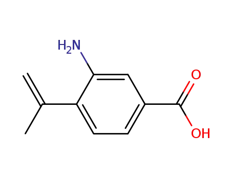 3-amino-4-isopropenyl-benzoic acid