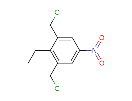 2-ethyl-1,3-bis-chloromethyl-5-nitro-benzene