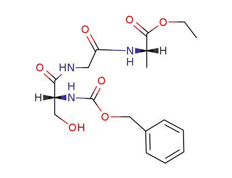 <i>N</i>-[<i>N</i>-(<i>N</i>-benzyloxycarbonyl-D-seryl)-glycyl]-L-alanine ethyl ester