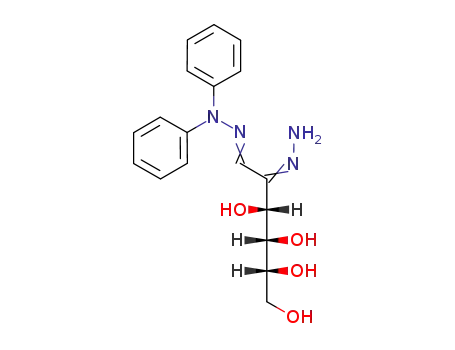 D-<i>arabino</i>-[2]hexosulose-1-diphenylhydrazone-2-hydrazone
