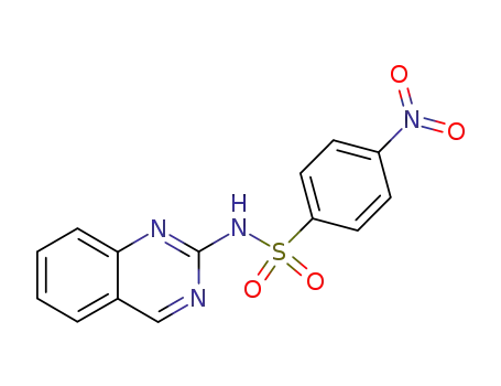 4-nitro-benzenesulfonic acid quinazolin-2-ylamide